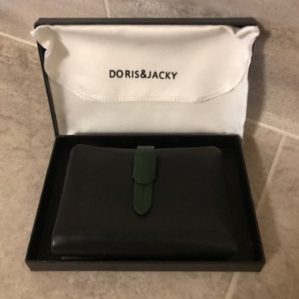 Doris & Jacky Leather Wallet NWOT